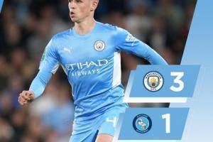 3分钟2球!马赫雷斯破门&福登轰世界波,德布劳内、福登相互传射