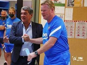 RAC1报道,巴塞罗那不会对主帅科曼的未来立即作出决定