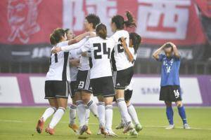 陕西女足3-1北京女足,夺全运会女足铜牌