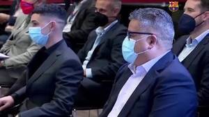 忘不了他?拉波尔塔发布会上误把佩德里说成梅西