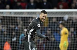 瓦尔迪英超打进125球追平阿内尔卡，现并列英超历史第16位