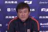 郝伟:费莱尼伤病还在恢复中 会根据比赛情况做出人员调整