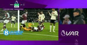 利物浦0-1西汉姆！阿利森乌龙球，VAR确认进球有效