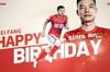 梅方迎来32岁生日,广州队官方发微博送祝福