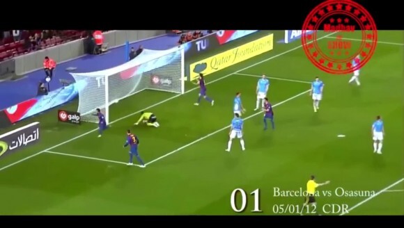 不懂就问:梅西2012年度91球什么水平?