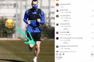 ESPN晒贝尔肌肉对比照,球员秀大腿肌肉回应