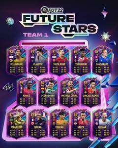 FIFA22列未来之星阵:弗拉霍维奇、贝林厄姆、史密斯罗领衔