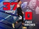 快船官方:威少季后赛零罚球仍得到37+ NBA历史第二人