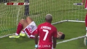 英格兰1-0取得领先!阿诺德长传萨卡传中造马耳他后卫乌龙!