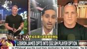 Shams:詹姆斯想保持争冠水平退役,将与湖人进行艰难对话!